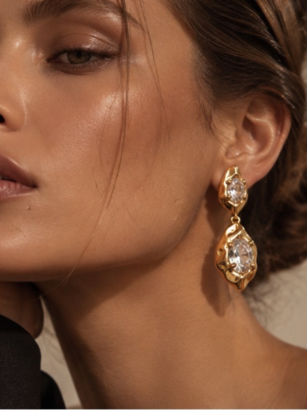 Celeste Sculptural Gemstone Earrings